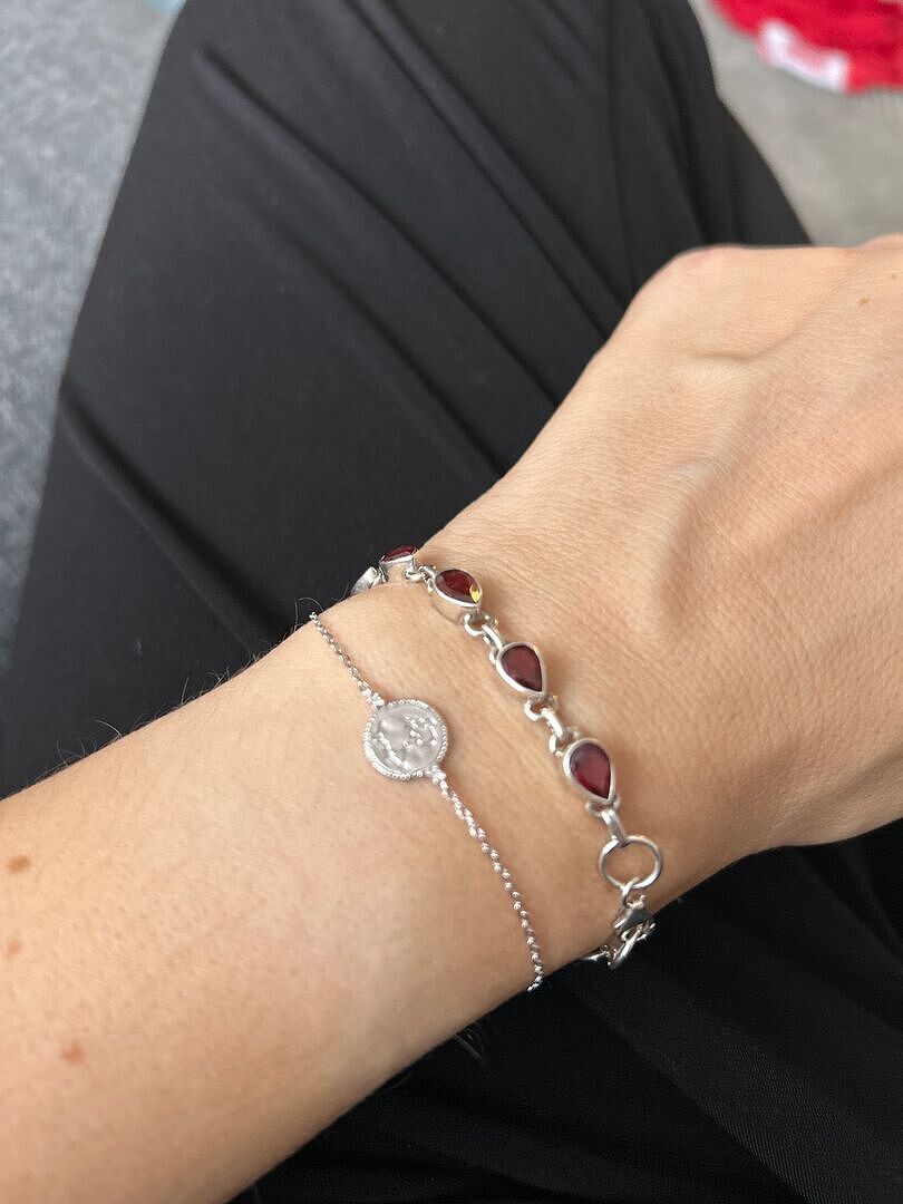 Astrid & Miyu Pisces bracelet zodiaque Poissons argent