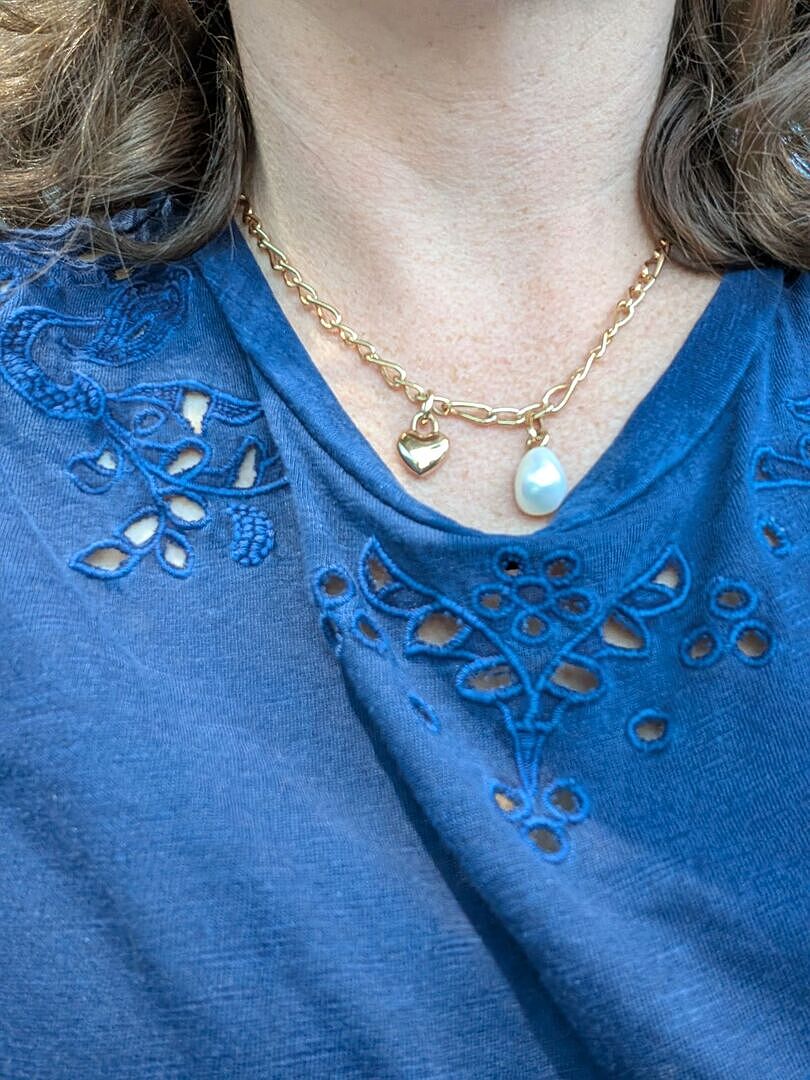 Astrid & Miyu Infinite Slim collier doré chaîne fine