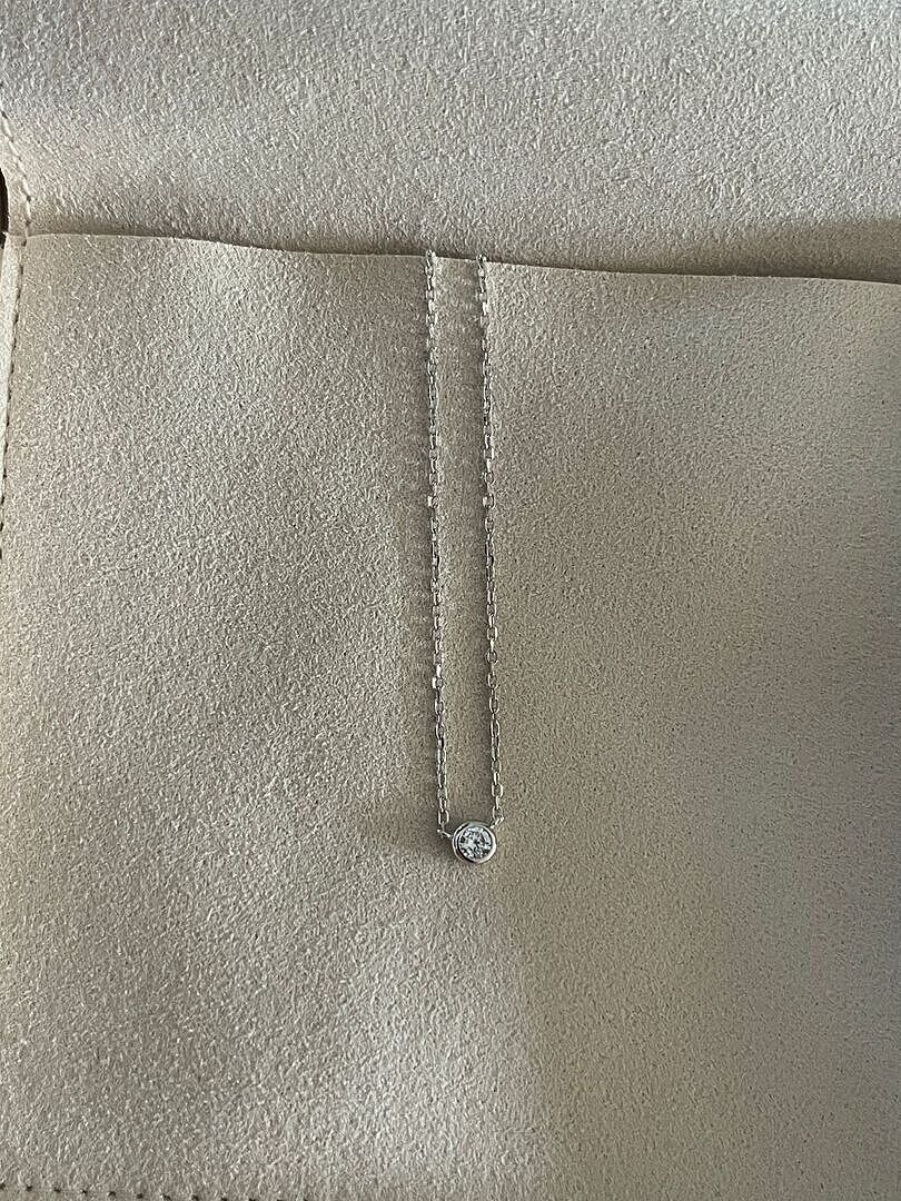 Astrid & Miyu Essential Crystal collier argent cristal