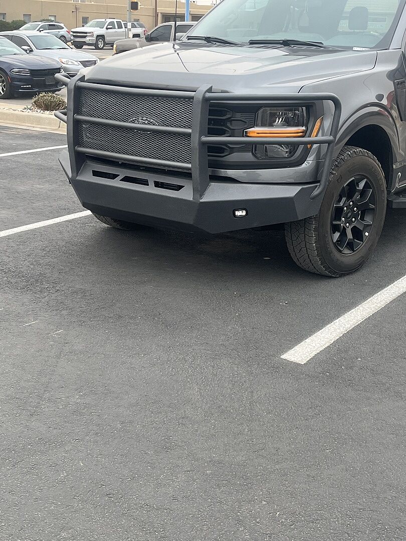 Precision Front Bumper Kit installed on FORD 150 2025