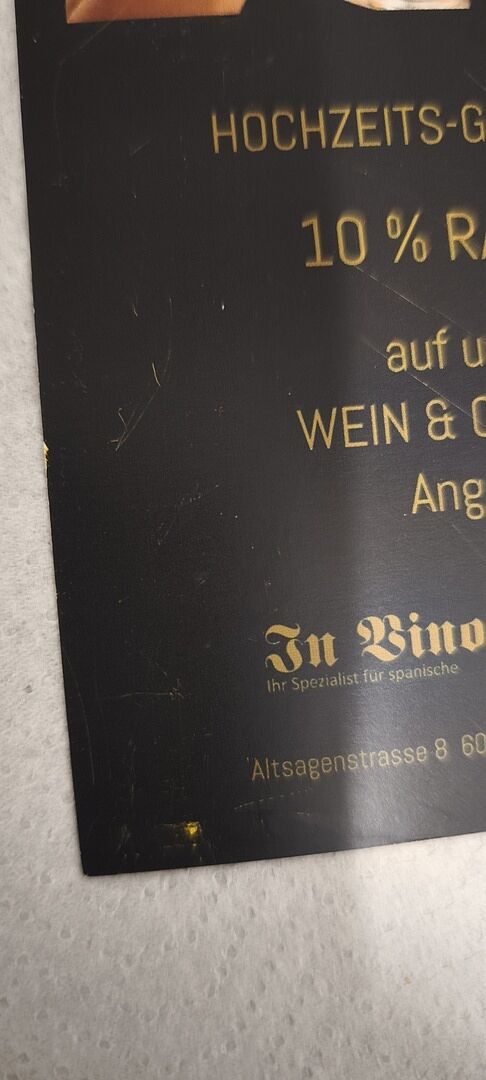 Die Qualität ist nicht gut