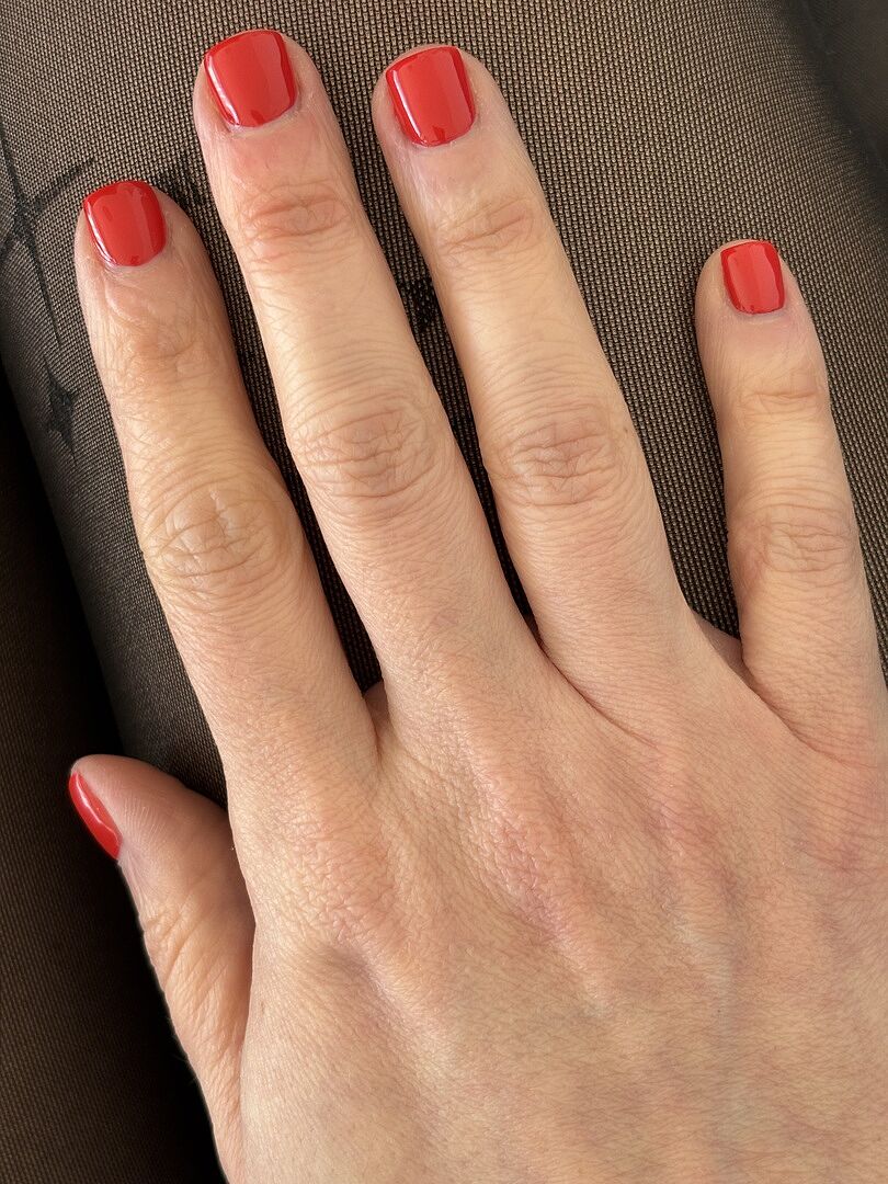 Green Flash Poppy Red - Alternative to gel polish | Manucurist