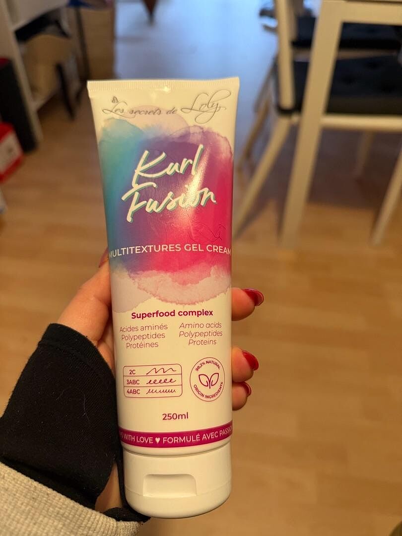 Gel Crème Les Secrets De Loly Mini KURL FUSION – 100ml, Pour Textures Multiples – Neuf, Parfait Pour Boucles Définies