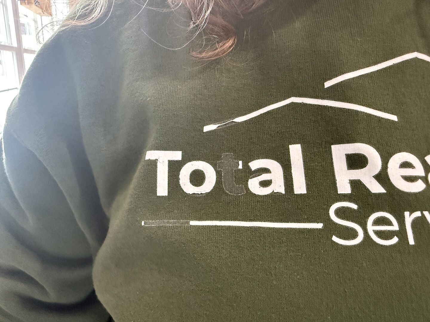 Letters came off almost immediately