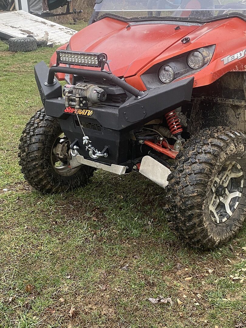 Kawasaki Teryx Winch Ready Front Bumper