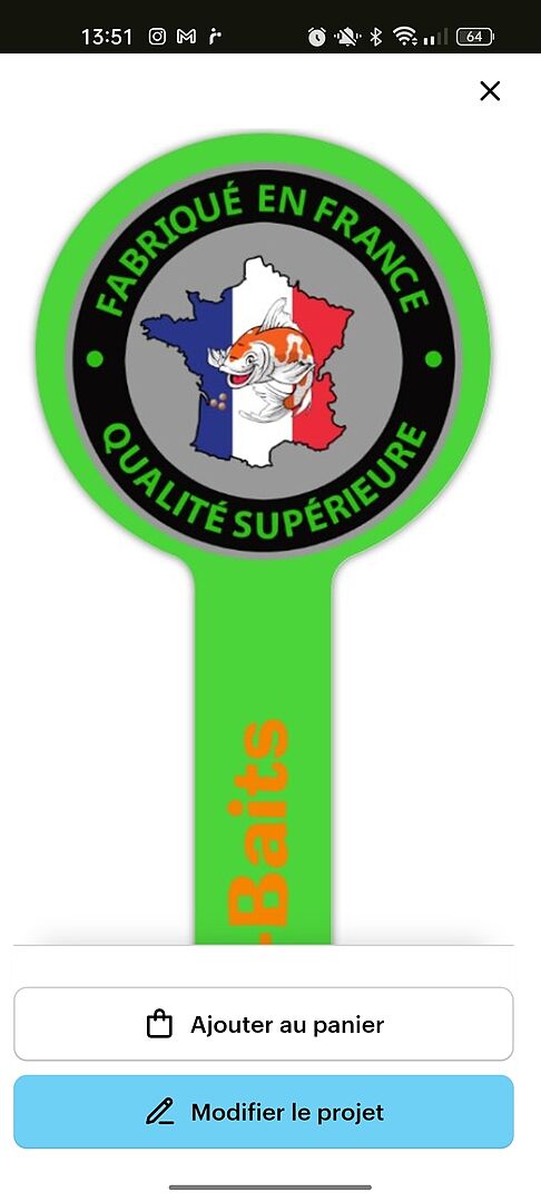 Rien à voir avec la couleur commandée !