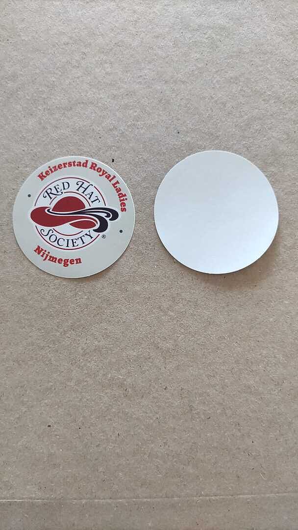 Sticker van papier halen lukt niet