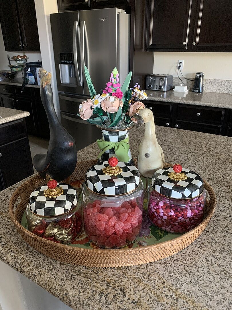 MacKenzie-Childs | Courtly Check Medium Kitchen Canister