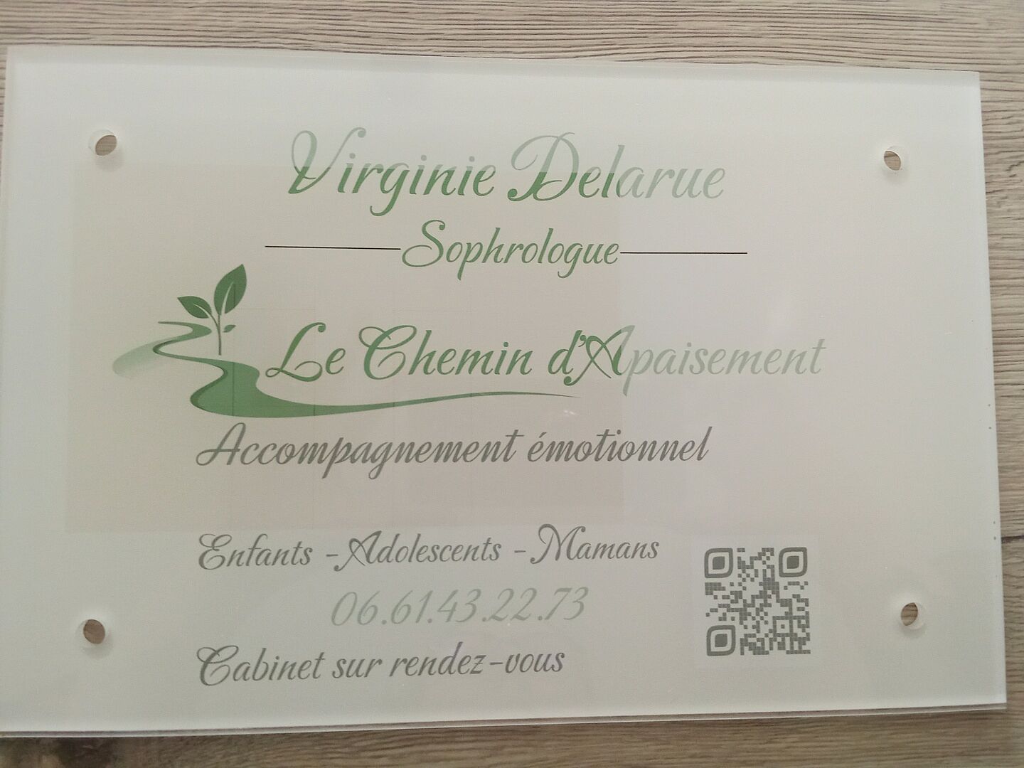 Plaque professionnelle