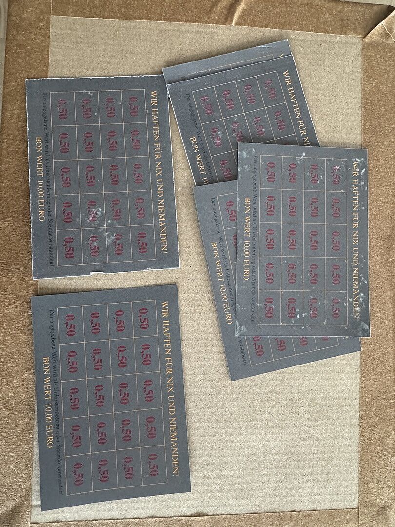 Leider nicht wie gewohnt. . .