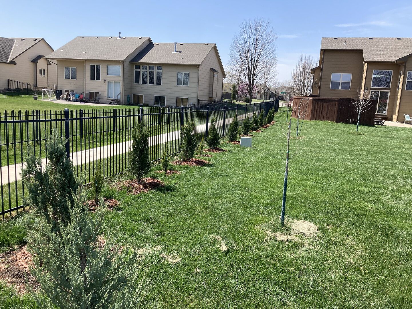 Privacy screen in progress