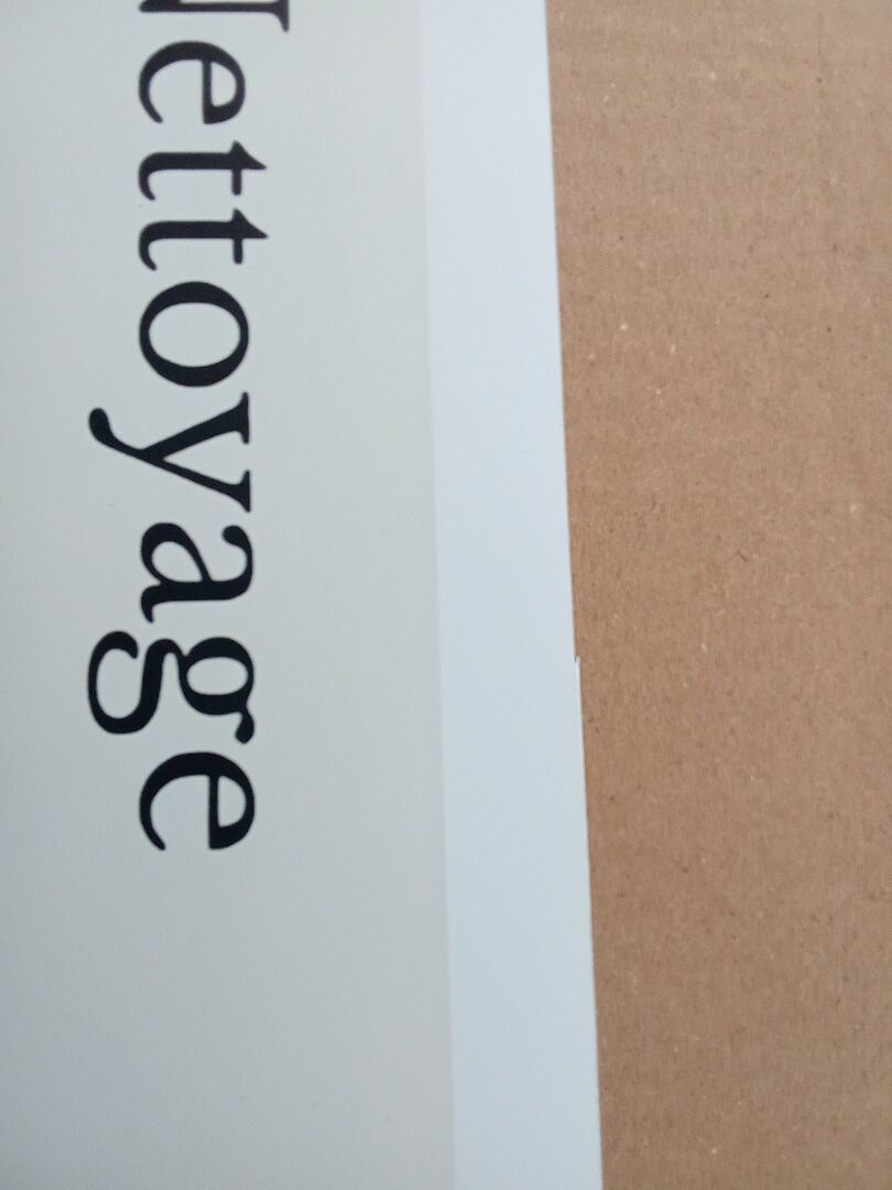 Mauvaise découpe, planche abîmée