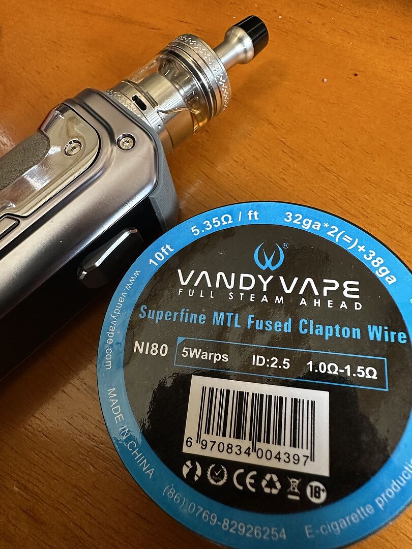 elfbar nachfüll pod läuft aus How clean are your builds?? Had to give this another go...vapes like a  champ!! Specs: 2/26 #AN80 spaced Clapton with 36g and fused together with  3/38g twisted dual coil 0.12ohms #vape #vaper #