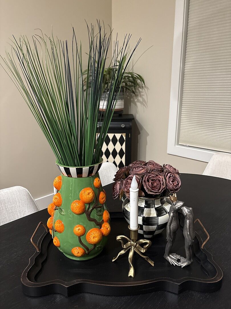 MacKenzie-Childs | Tutti Frutti Orange Vase