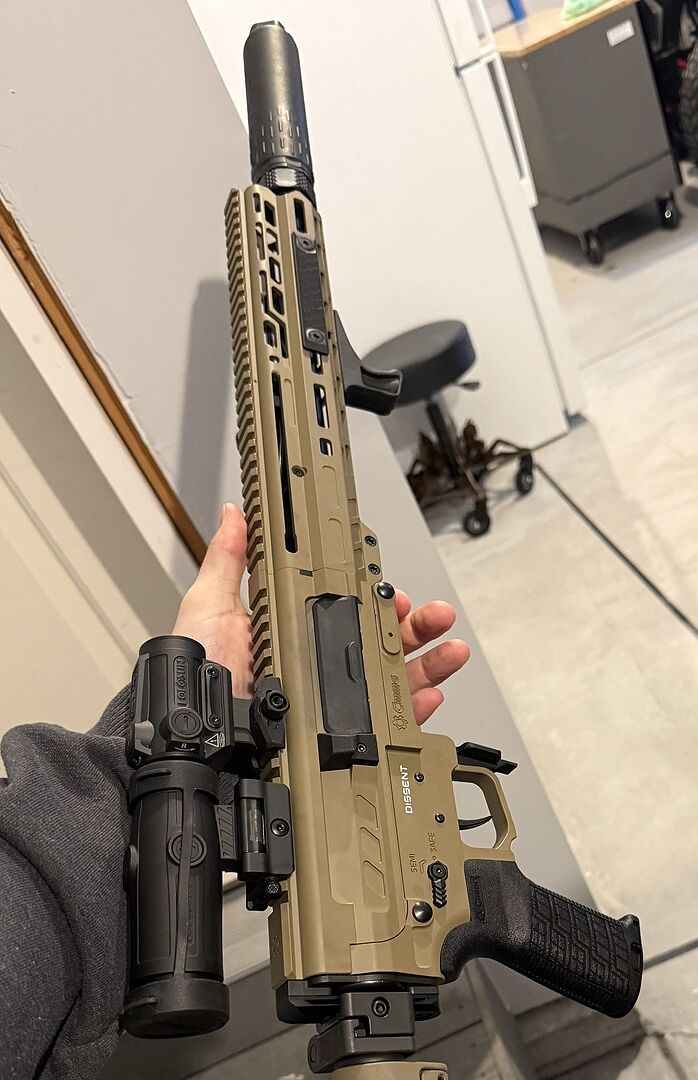 Pistol, DISSENT, Mk47, 7.62x39mm, 12.5