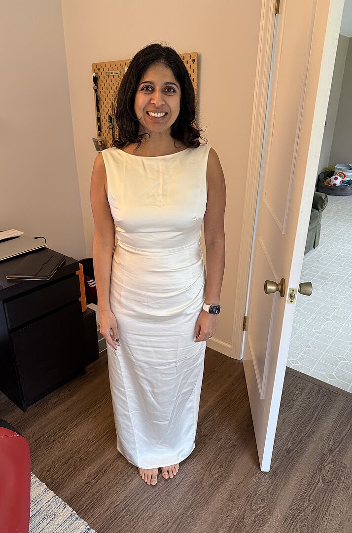 leila boat neck midi dress ivory Selfie Leslie Leila Boat Neck Maxi Dress Ivory