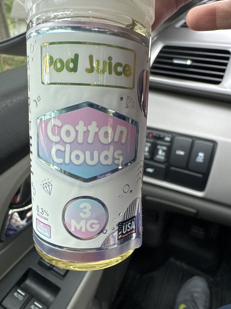 Cotton Clouds - Pod Juice E-Liquid - 100mL