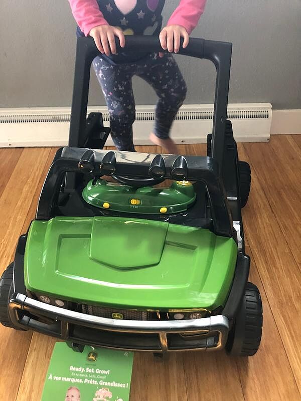 Bright Starts John Deere Gator Lauflernwagen 4-in-1 grün
