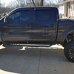 Tis 544bm Wheels Rims 22x12 8x180 Black Milled 44mm 544bm