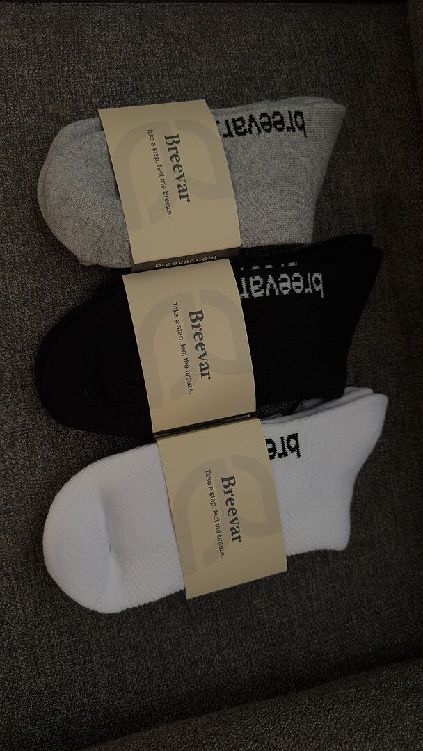 Customer photo of 3-Pack Men's Diabetic Non-Binding Socks