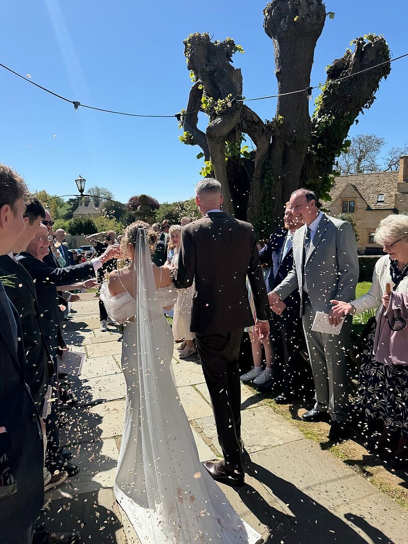 Georgina S.’s real Britten wedding