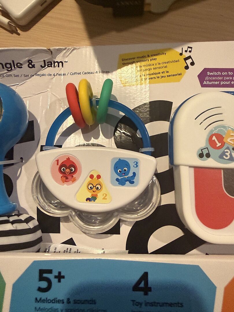 Baby Einstein Jingle & Jam Musikspielzeug Set 4-teilig Baby