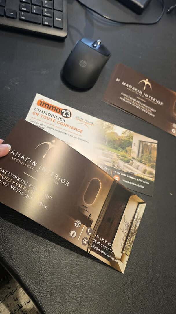 Flyers Mat couleurs formats DL horizontal