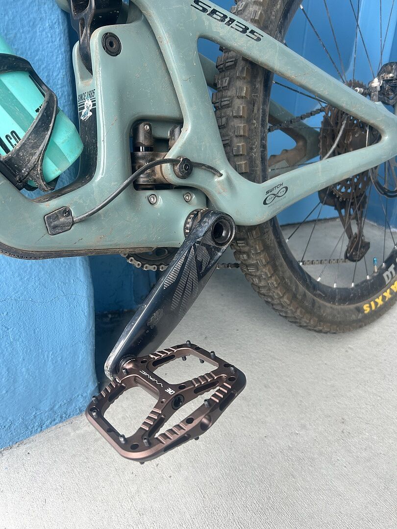 OneUp Wave platform pedaler sort - MTB pedaler