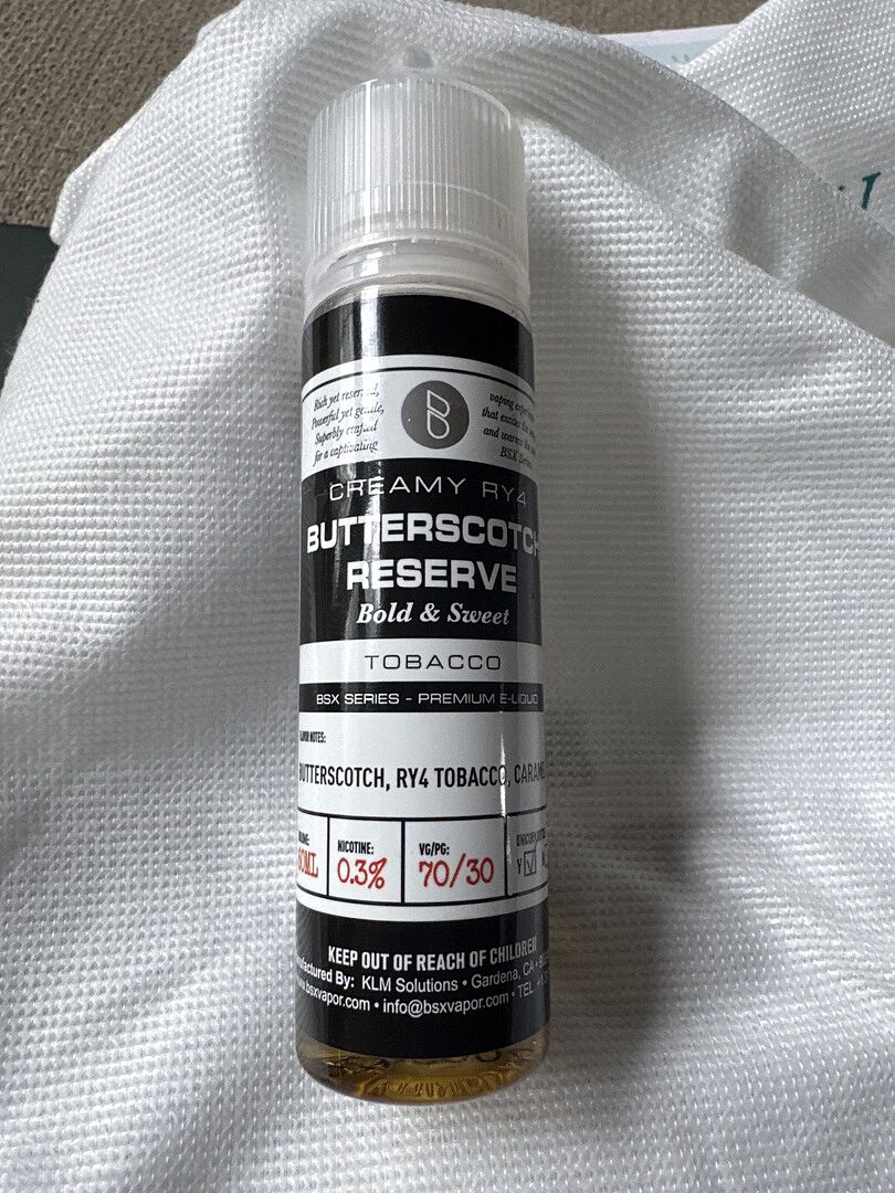 Butterscotch Reserve - BSX Series - 60mL