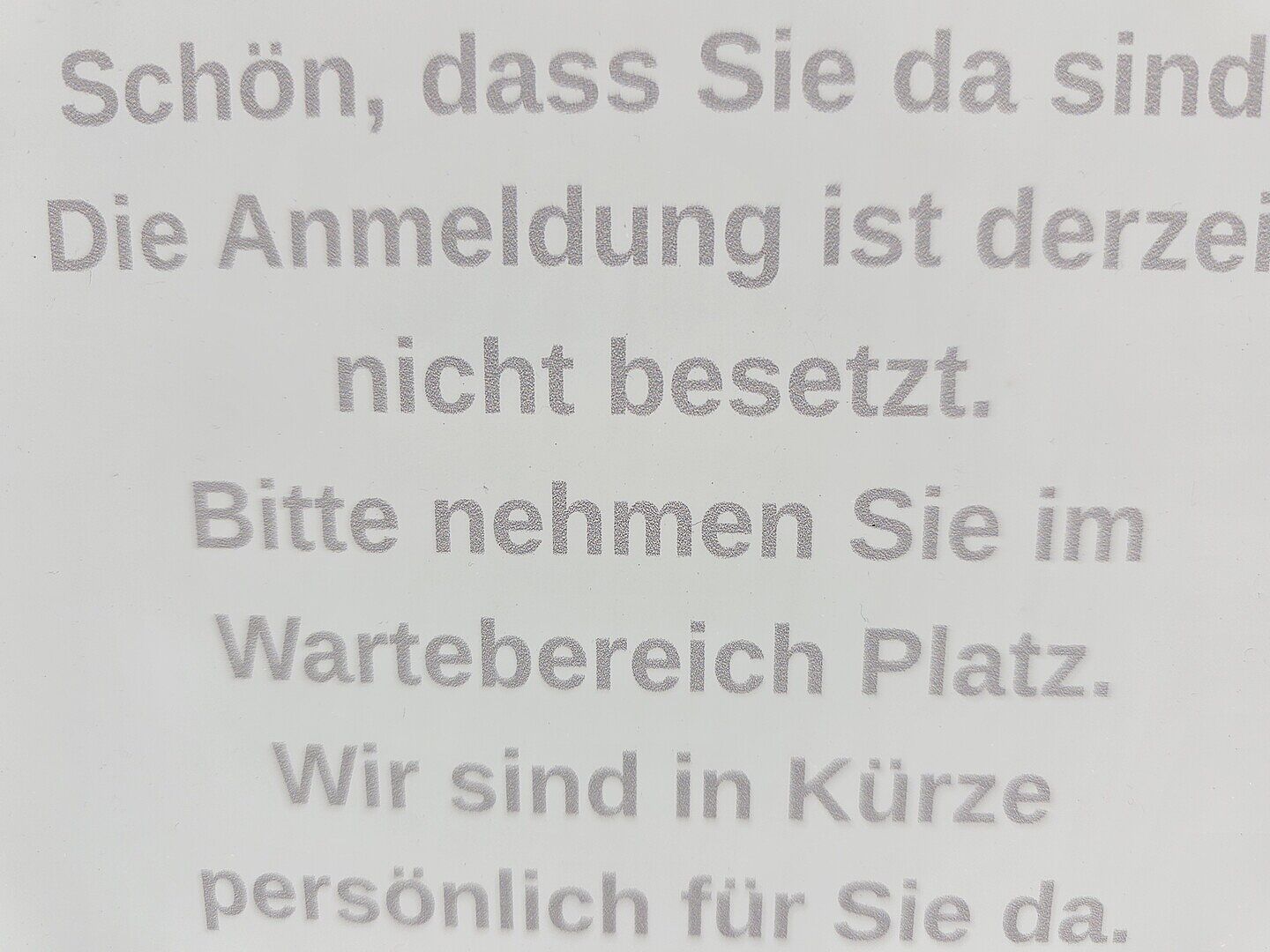 Blasses Foto