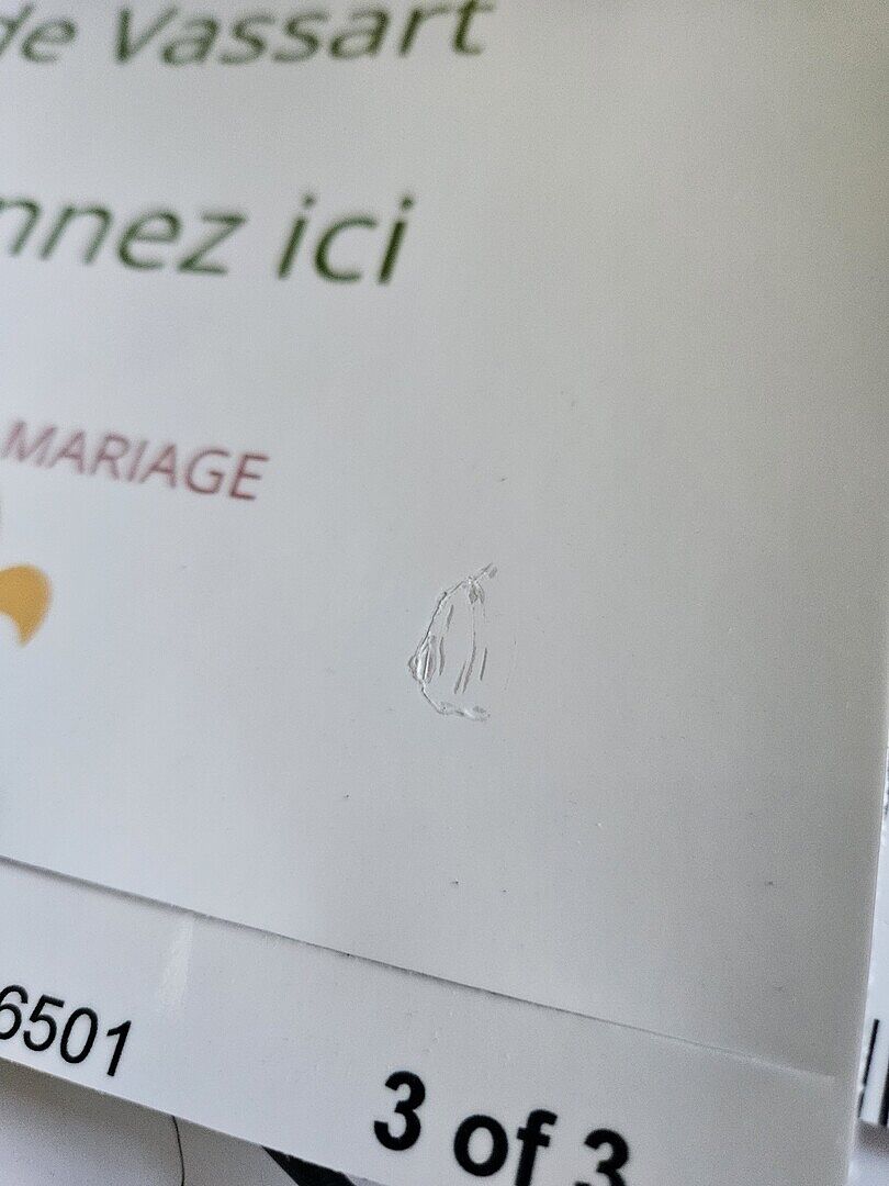 Meilleur qualité sans les trous!