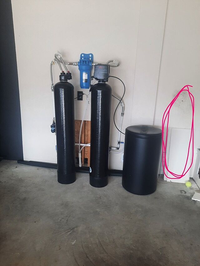 Customer photo 24 of 24 from a review of Water Filter and Salt Based Water Softener System