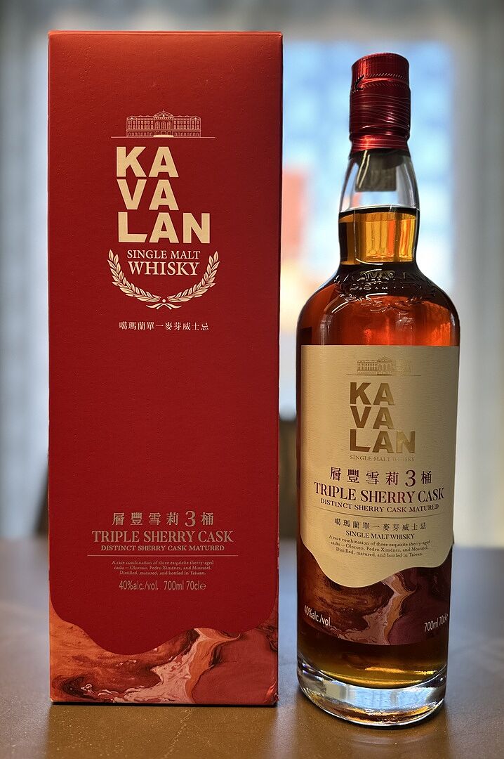 Buy Kavalan Triple Sherry Cask Single Malt Taiwanese Whisky Online