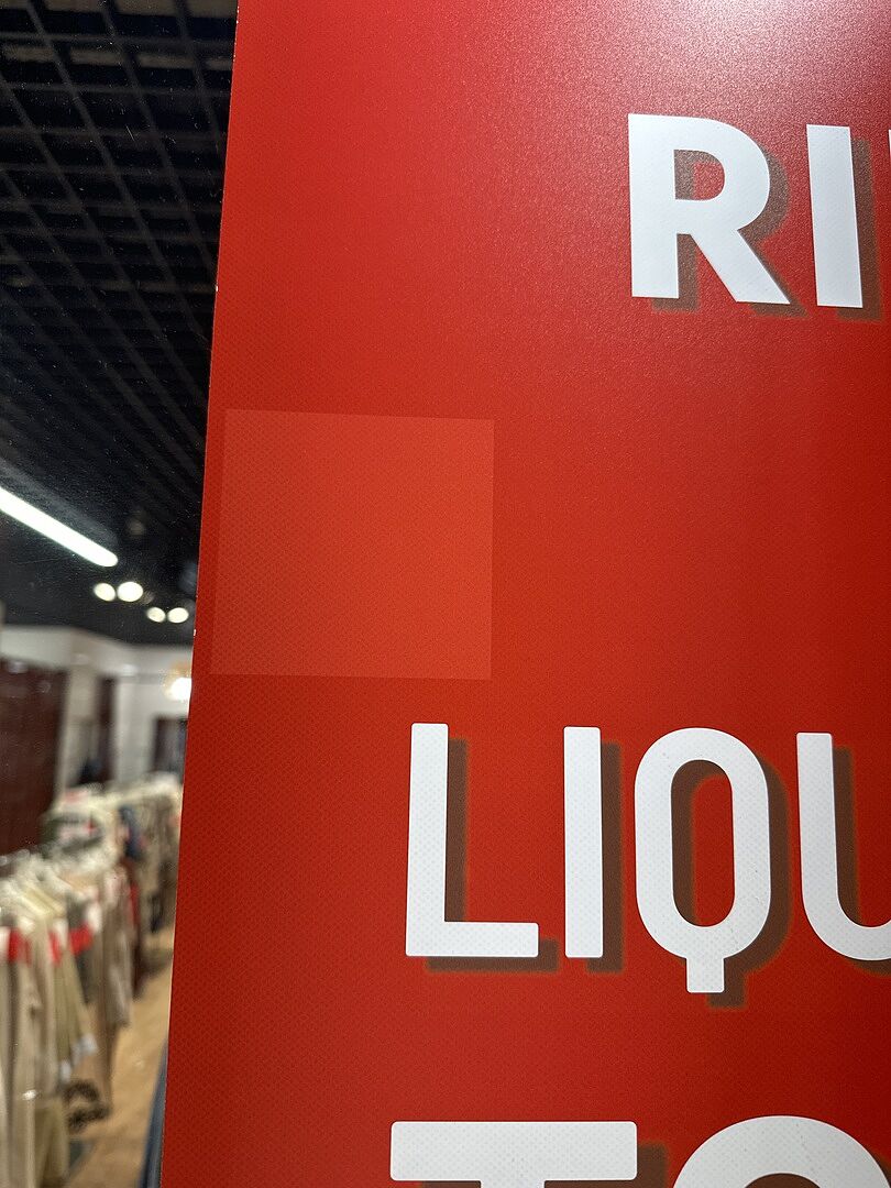 Défaut d’impression