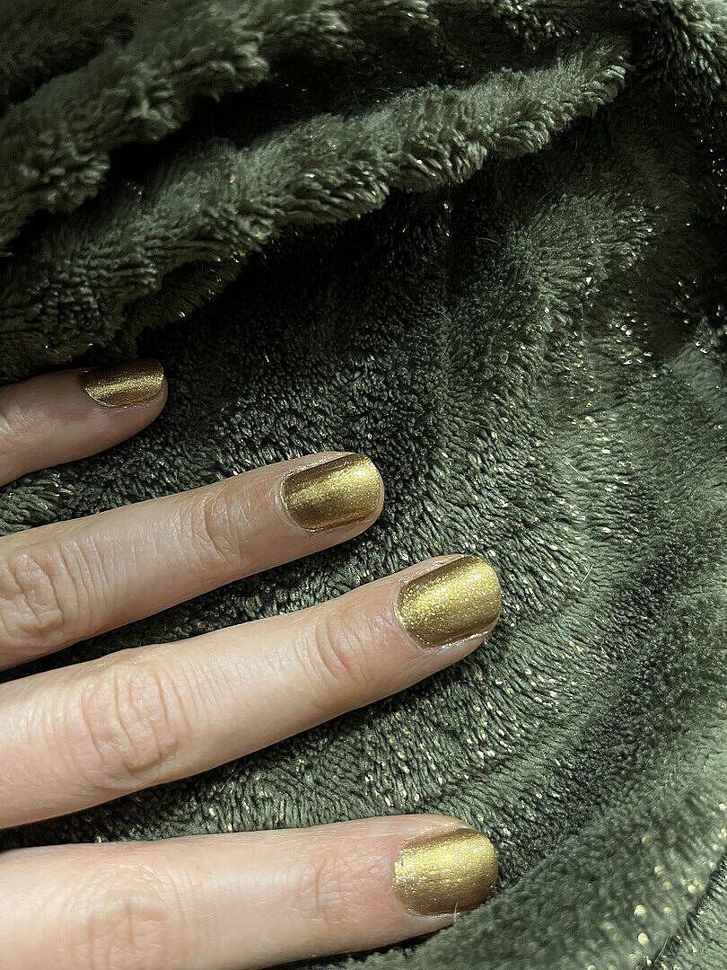 Honey glazed bronze Gel nail polish - Shimmer | Manucurist