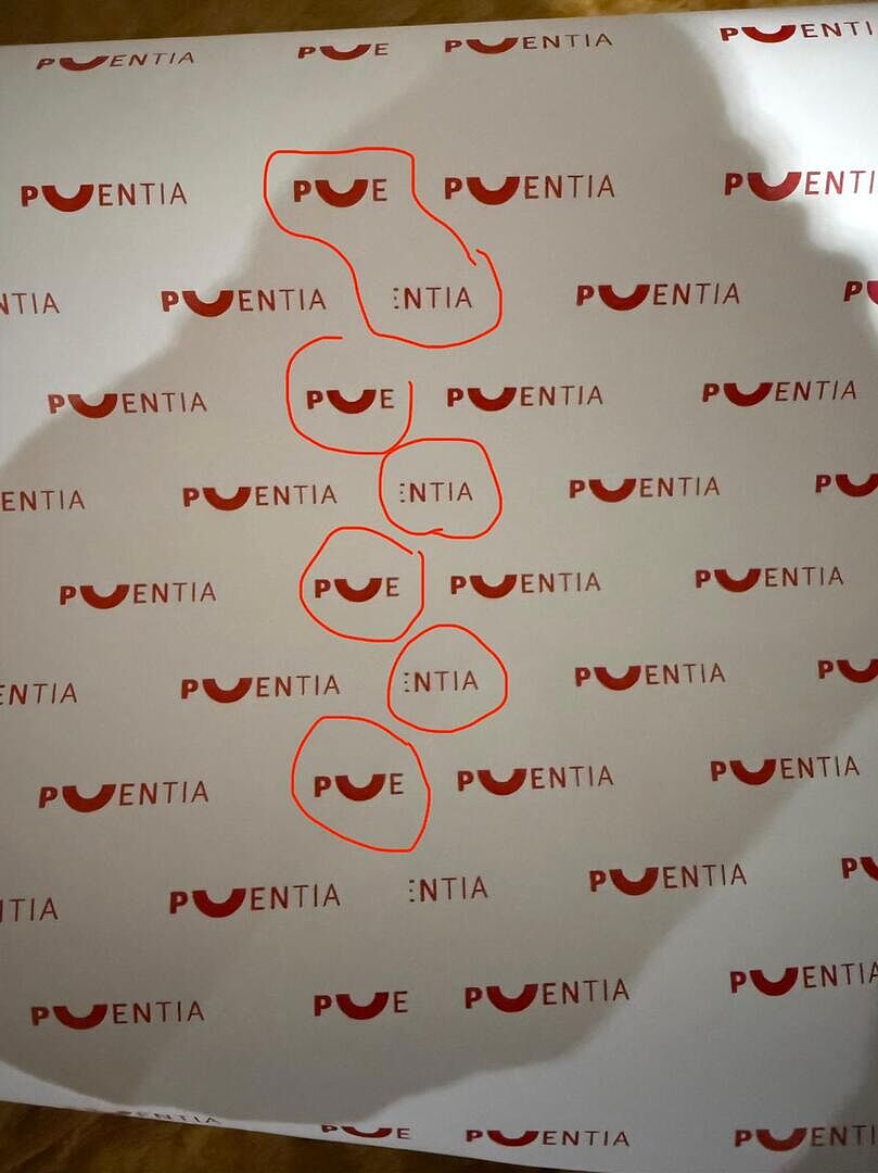 Impresión con error