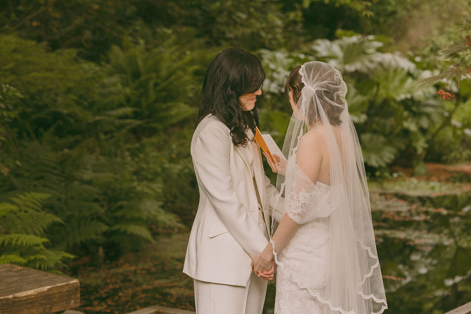 Abigail M., real Britten bride
