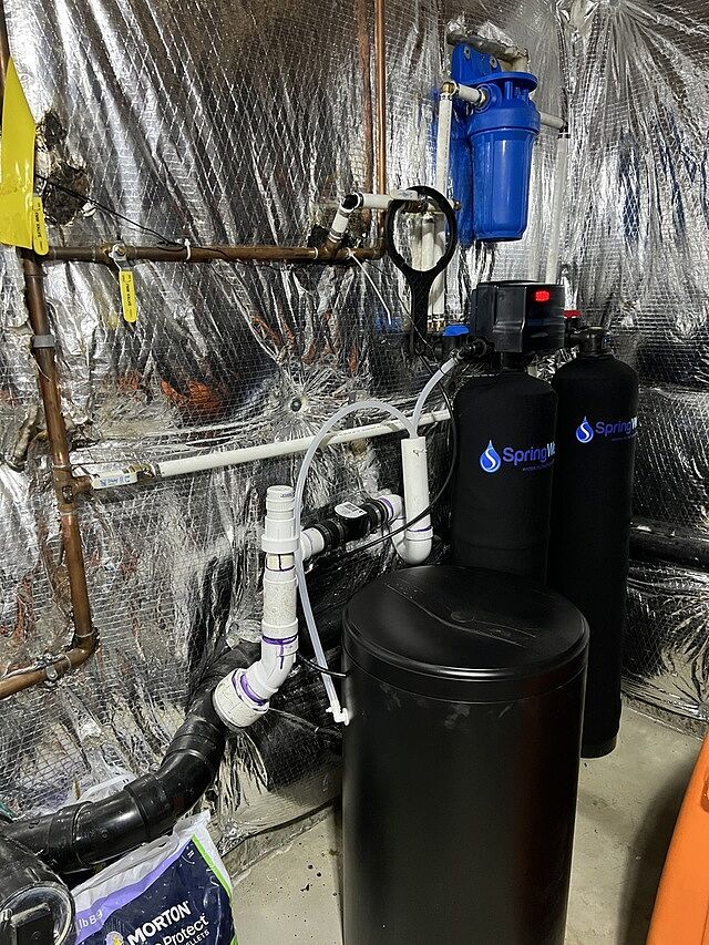 Customer photo 19 of 24 from a review of Water Filter and Salt Based Water Softener System