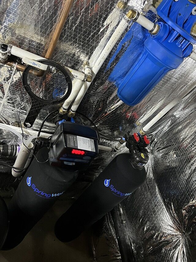Customer photo 20 of 24 from a review of Water Filter and Salt Based Water Softener System