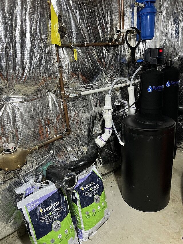 Customer photo 21 of 24 from a review of Water Filter and Salt Based Water Softener System