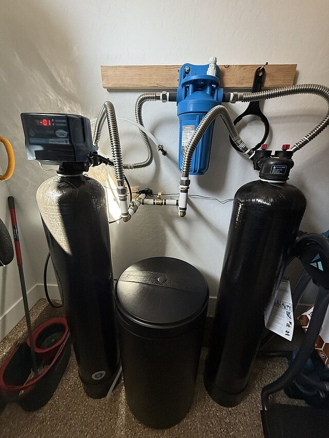 Customer photo 12 of 24 from a review of Water Filter and Salt Based Water Softener System