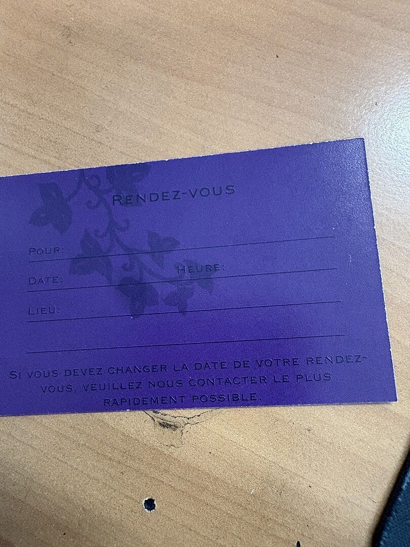 CARTE DE VISITE