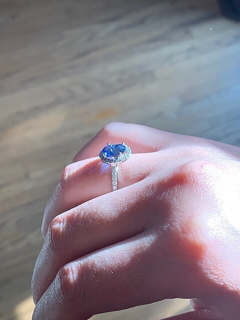 Absolutely gorgeous sapphire ring!