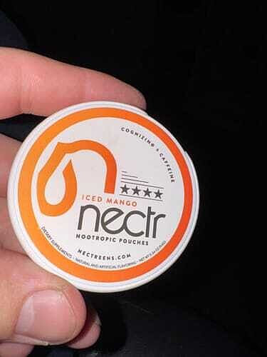 Focus Pouches — Iced Mango | Nectr Energy