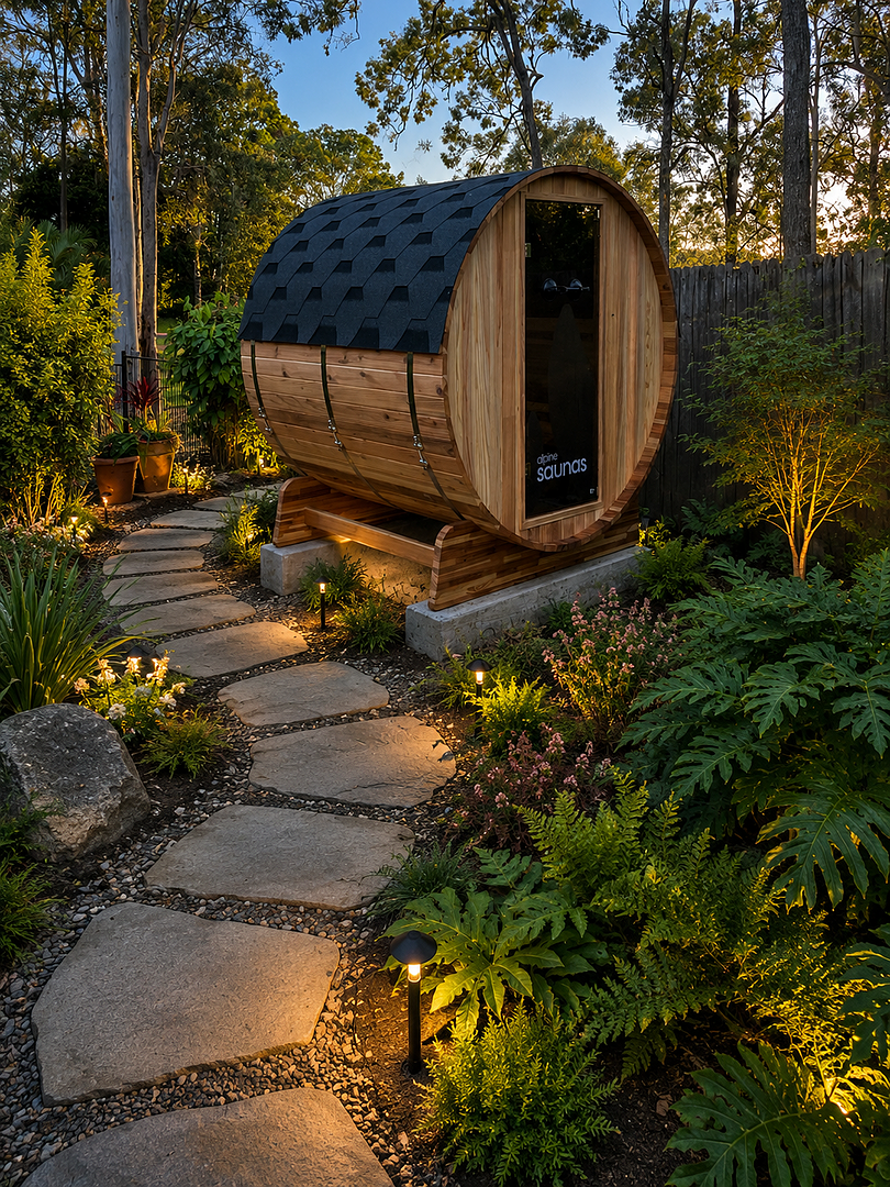 Thrilled mini vista sauna owner