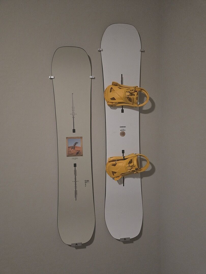 Burton Collector's Edition snowboardfäste Silver vägg