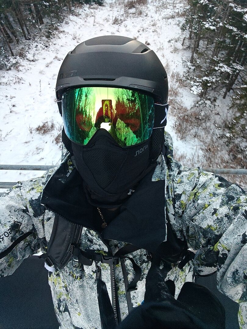 Burton Anon MFI Tech Balaclava Svart OS magnetfäste