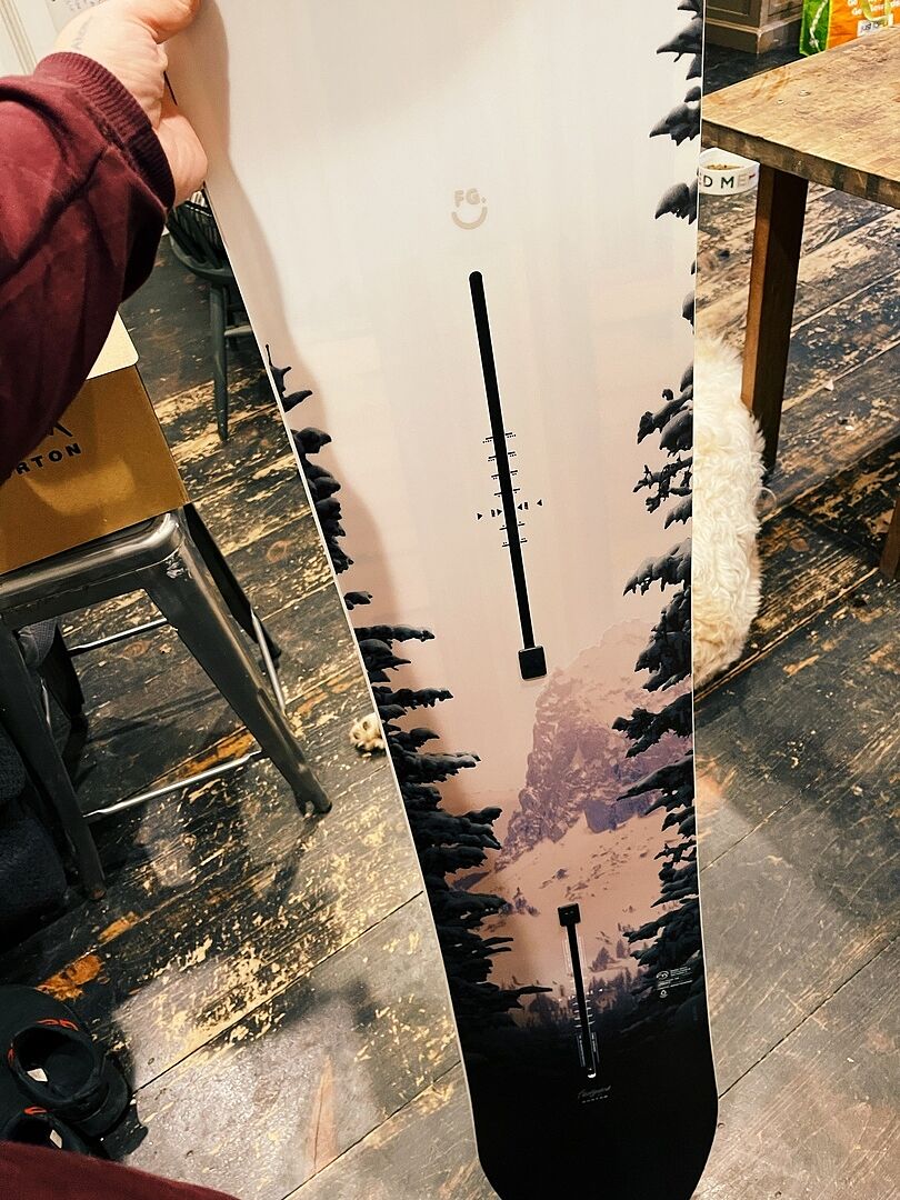 Burton Feelgood camber snowboard dam 149 stabil