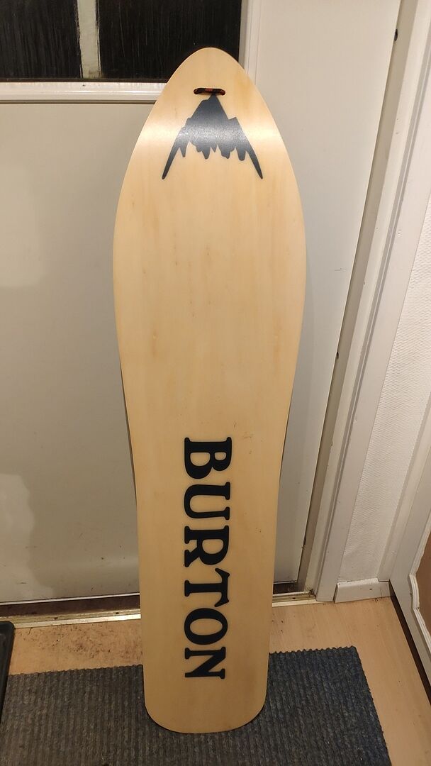 Burton Throwback snowboard 130 pulka snowsurf