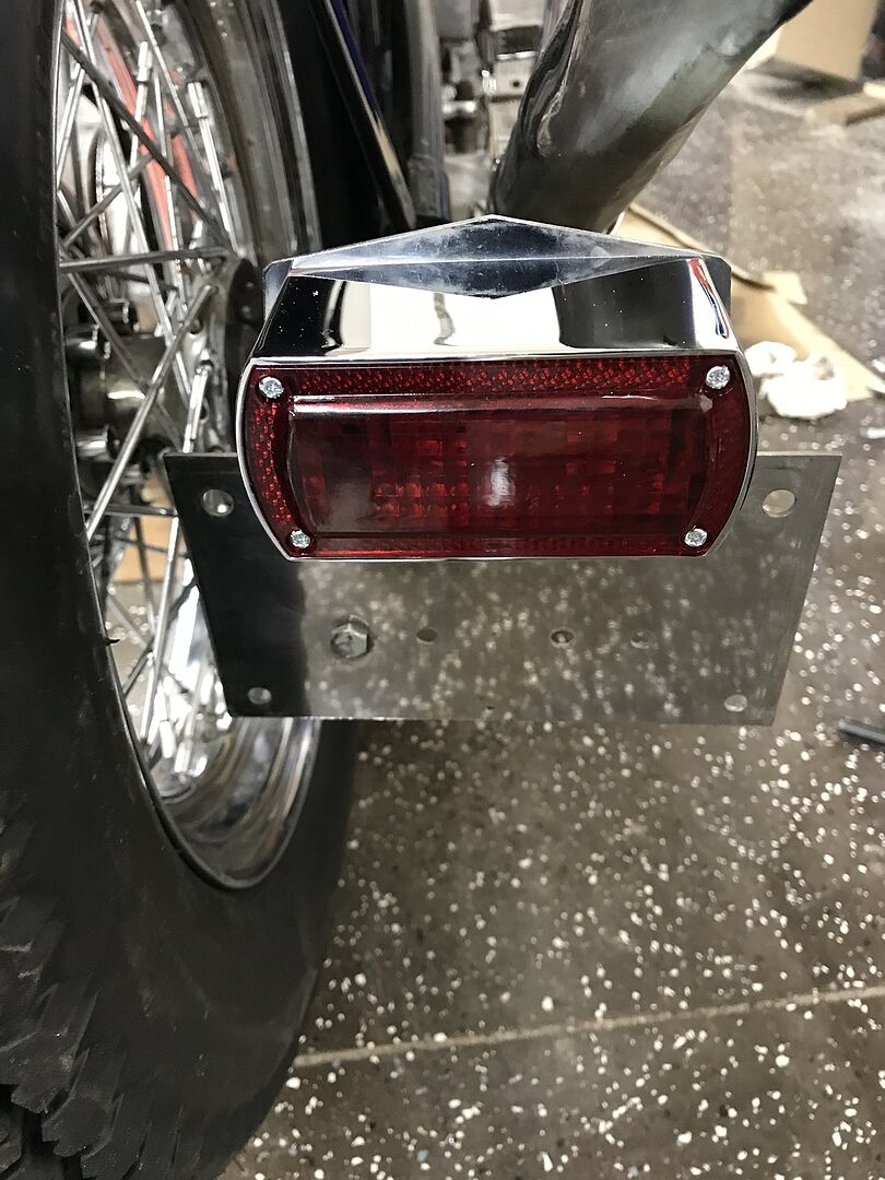 Box Chopper Tail Light